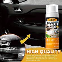 GKW Multi-Purpose Vehicle Foam Cleaner, Suitable For Cleaning Car Interior, Steering Wheel, Plastic, Dashboard, Fabric And Removing Seat Stains. It Provides Large Capacity For Restoring Car Interior And Long-Lasting Protection - 30ML+TOWEL - View 3