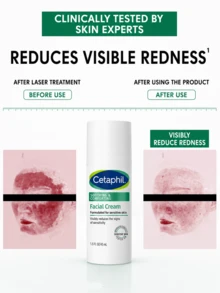 Cetaphil Soothing Repair Face Cream, 45ml Full Size/10ml Sample, Ultra-Gentle Moisturizing Repair Formula, Lightweight Non-Greasy, Fast Absorbing, Suitable For Sensitive Skin - Cetaphil 4D Soothing & Repairing Cream - View 9