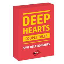 Deep Hearts Couple Tales Conversation Card Game - 55 Deep & Intimate Questions For Couples, 18+ Relationship Building Game, Perfect For Date Nights, Anniversaries & Strengthening Your Bond - View 1