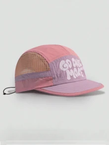 1pc Fashion Minimalist Letter Baseball Cap, Breathable Unisex Sun Hat, Suitable For Casual Wear, Ideal Gift For Spring/Summer - Letter Printing - View 2
