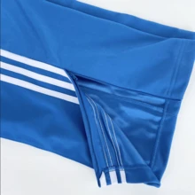 Adidas 女款寬鬆運動長褲，復古舒適休閒長褲，春秋款，IP0633 - 藍色 - 查看 6