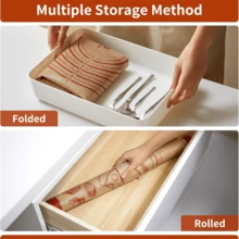 3PCS Silicone Baking Mat, 0.4mm Silicone Dough Mat - 26x16 Inch Extra Large Cookie Bread Rolling Mat, Non-Stick Kitchen Countertop Kneading Board, Thick Reusable Pie Cookie Pizza Fondant Making Mat With Scale, Dutch Oven Round And Oval Sling, Long Handle, Non-Stick Reusable Design, Home Baking Essential Tool, DIY Baking Equipment - View 6