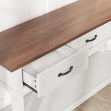 Sofa & Console Tables - Brown-white - View 6