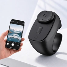 主流社群媒體短影片無線遙控器，Android 相容，支援短影片捲動、電子書翻頁、點讚、照片縮放、影片錄製，內建 40mAh 電池，適合夏季、假期及其他場合的便攜相機快門與旅行相機快門遙控需求 - 多色JX-11pro - 查看 2