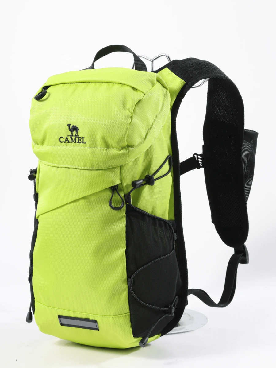 CAMEL CROWN Lightweight Outdoor Backpack, Breathable Portable Rucksack For Sports, Hiking And Mountaineering - Green - View 1