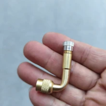 2pcs Balance Valves, Inflatable Extension Tube, Unicycle Air Valve, Extension Rod, Curved Extension Nozzle - Multicolor - View 7