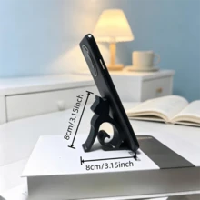 1pc Cat-Shaped Phone Stand, Cute Phone Holder, Desktop Phone Stand, Universal Smartphone Stand, Suitable For Phone 18/17/16/15/14/13, Android Phones, Home Office Desktop Accessories - Multicolor - View 4