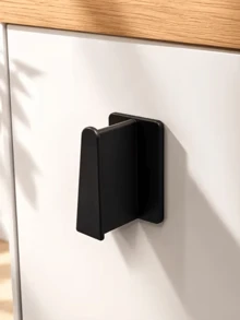 Giá đỡ máy duỗi tóc chịu nhiệt, kệ treo tường không cần khoan để lưu trữ máy uốn tóc, kệ sắp xếp dụng cụ tạo kiểu tóc tiết kiệm không gian cho tủ phòng tắm - Nhiều màu - Xem 5