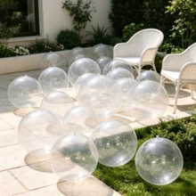Inflatable Transparent Balls, Outdoor Garden Lawn Decoration Inflatable Balls, Birthday Party And Gathering Inflatable Balls - Multicolor - View 1