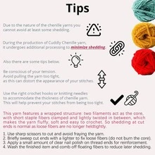 Lawkeman 1件/45-50g 超柔軟毛絨雪尼爾線，約45g/件，蓬鬆毛絨線，適合手工毯/手工藝/帽子/鞋子/襪子編織，粗磅聚酯纖維軟編織鉤針線 - 彩色 - 查看 7
