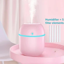 Household Humidifier USB Aroma Diffuser Bedroom Decor Aromatherapy Diffuser Suitable For Student Dorm Car Humidifier Can Be Placed In Car (Battery Or Essential Oil Not Included) - A - View 14