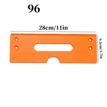 1 Set Woodworking Cutting Board Non-Drill Carpenter's Tool Portable Saw Guide Base - Multicolor - View 18