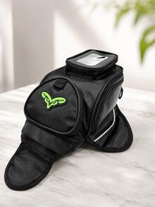 Motorcycle Tank Bag Magnetic Tank Storage Bag With Transparent Touchscreen Phone Window For Navigation, Multi-Pocket Oxford Cloth Motorcycle Tank Luggage Bag, Street Bike Sport Cruiser Riding Gear Storage Bag, Motorcycle Accessories - A - View 18