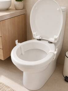 1/2 buah Penstabil Dudukan Toilet Anti Goyang Penahan Tutup Toilet Mencegah Dudukan Longgar dan Bergoyang Penyelarasan Mudah Anti Geser Anti Selip Cocok Untuk Sebagian Besar Toilet Standar Tidak Membutuhkan Alat Aksesori Perbaikan Kamar Mandi Rumah yang Praktis - beraneka warna - View 7