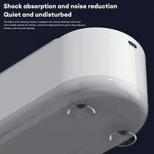 Pembersih Ultrasonik, Pembersih Multifungsi, Pembersih Portabel, Fungsi Pembersihan Mendalam Getaran Frekuensi Tinggi 360° Sekali Sentuh, Dilengkapi dengan Baterai Lithium 200mAh, Mudah Membersihkan Kuas Rias, Perhiasan, Kacamata, dan Barang Lainnya - Putih - View 6
