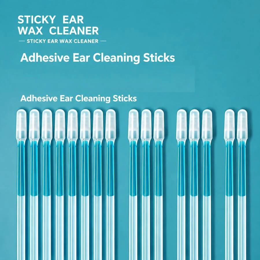 Sticky Ear Wax Removal Tool, Ear Cleaning Scoop, Swabs For Ear Wax, Ear Picking Tool, Ear Cleaning, Children's Sticky Ear Wax Removal Tool, Glowing Ear Cleaning Tool