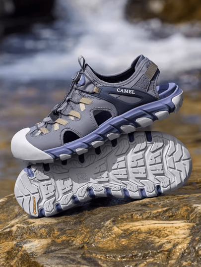 CAMEL CROWN Men's Waterproof Hiking Sandals, Closed-Toe Water Sandals, Sports Sandals, Summer Sandals, Beach Sandals, Outdoor Use