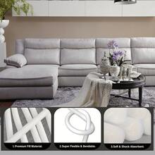 6/10/20pcs Sofa Cover Foam Anti-Slip Strips, Foam Rods To Secure Armchair Covers And Sofa Covers In Place, Minimalist Solid Color Cylindrical Filler Strips, Also Suitable For Wall Gaps, Door And Window Gaps, Windproof And Thermal Insulation, Can Be Used As Wedding, Holiday, Party Floral Decorations - Multicolor - View 6
