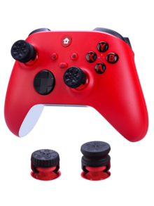 Textured Anti-Slip Joystick Caps, High/Mid Dual Height, Multiple Anti-Slip Pattern Joystick Extender Caps, Compatible With X1box Series X/S And X1box One Controllers, Black/Purple Game Controller Accessories - Multicolor - View 12