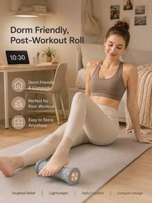 Plantar Fasciitis Massage Roller - Ergonomically Designed Foot Arch And Acupoint Massager For Sore Feet. Features High-Elasticity TPR Massage Bumps Roller; Portable Fitness And Self-Care Tool, Suitable For Home Or Office Use. - Multicolor - View 2