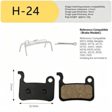 Mountain Bike Resin Semi-Metallic Brake Pads, Brake Pads - Bicycle Brake Pads - View 15