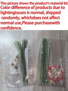 1pc Novelty Aesthetic Christmas Chenille Pipe Cleaner Tree & Wreath Hanging Ornament Set With Bell Charm, Ribbon Bow Snowflakes Xmas Tree Decor, Women Bag Key Chain Car Interior Rearview Mirror Door Knob Pendant, Winter - Multiple Colors and Styles - View 12