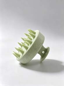 Soft Silicone Scalp Massage Shampoo Brush, Suitable For Dry/Wet Hair (Curly/Straight) And All Hair Types, Bath Head Massage Comb, Can Be Used For Blow-Dry Styling, Shampooing, Hair Care Massage, Portable And Easy To Clean, Simple And Durable, Suitable For Travel And Home Use - Scalp Massager Brush - View 9
