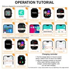 1pc Men's & Women's Smart Watch, 1.83" Full Screen Touch, 300mAh Long Battery Life, Call/Answer Calls, Pedometer, Calorie, Sports Tracking, Alarm, Call & Message Notifications; Multi-Function Sports Smart Watch, Compatible With Android And IOS Systems - Multicolor - View 11