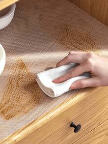 1 Roll Cabinet Liner Mat, Moisture-Proof Heat Resistant Non-Slip Drawer Table Pad, Waterproof Oil Dust Proof For Cabinet Drawer Fridge, Easy To Clean, Kitchen Counter Furniture Storage Mat, Home & Christmas Party Organizer Kitchen Storage Accessories - A - View 9