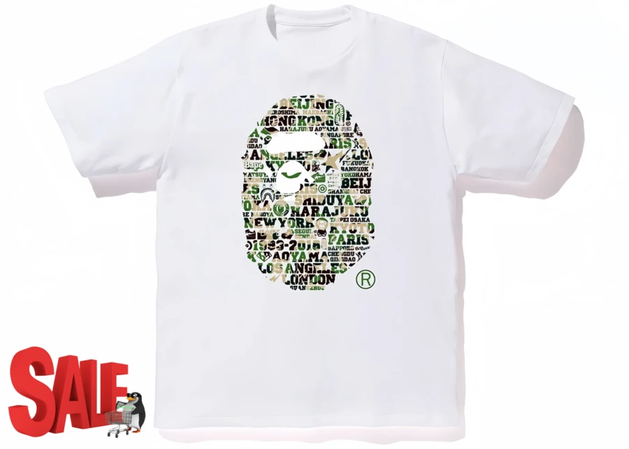 Men T-Shirts - 白色 - 查看 1