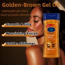200ml Body Gel Oil, Non-Greasy Fast Absorption, Sun-Kissed Glow, Pure Cocoa Butter For Radiant Luminous Skin - Cocoa Butter - View 2