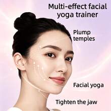 1pc/Set Portable Chin Exerciser Facial Muscle Trainer V-Line Contour Shaping Facial Yoga Tool - Multicolor - View 5