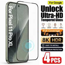 CASECOPS 4片裝超高清鋼化玻璃螢幕保護貼，相容 11 Pro XL/11 Pro/11、10 A/10 Pro XL/10 Pro/10、9A/9 Pro XL/9 Pro/9，支援指紋解鎖，防油防刮防指紋防塵，觸感滑順、觸控反應快，全螢幕覆蓋無氣泡，清晰 4K 顯示，超薄設計，可搭配手機殼使用 - 4片 - 查看 18