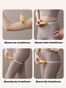 1pc Cute Rabbit Retractable Tape Measure, Double-Sided Portable Soft Ruler, Auto-Lock Flexible Body Tape, Suitable For Body Measurement, Sewing, Tailoring, Craft, Home Daily Use, Measuring Waist And Fabric, Suitable For Tailoring Sewing Enthusiasts, Home Users, Pocket Size Measuring Tape, Kawaii Mini Handheld Measuring Tool, Back To School Home Gift, Cartoon Tape Measure, Beautiful Portable Body Measuring Tape, Birthday Holiday Self-Care Gift - A - View 2