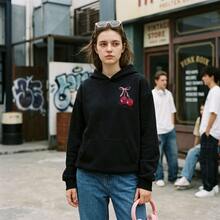 Women Sweatshirts & Hoodies - 黑 9 - 查看 6