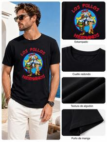Men Swim Cover-Ups - Black - View 2