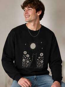 Women Sweatshirts & Hoodies - 黑色 - 查看 3