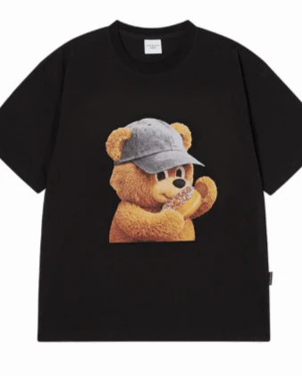 Men T-Shirts - Black - View 1