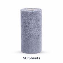 Portable Reusable Cleaning Cloth 10x10 Inches, Microfiber Cleaning Cloth, Dry And Wet Use Kitchen Towel, Lint-Free Rag, Kitchen Essentials, Kitchen Decor, Apartment Essentials, Cleaning Supplies, Home Goods, Home Essentials - Grey - View 10