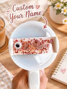 C-name Cup Nameplate
