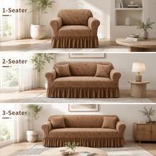 Sofa Slipcovers - Khaki - View 8