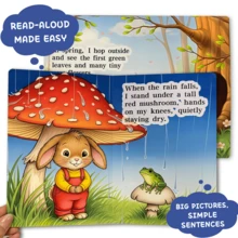 I Am A Bunny English Board Book For Toddlers, Cute Rabbit Nature And Seasons Story With Thick Durable Pages And Rounded Corners, Early Learning Picture Book For Bedtime, Home, Travel And Gifts - Board Book - View 7