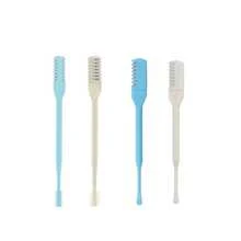 2pcs Double-Sided Blade Nose Hair Trimmer With Storage Box, Portable Manual Nose Hair Trimming Shaving Set, Unisex, Washable 360° Rotating Nose Hair Trimmer - Nose Care Tool, Hair Removal, Razor Blade - Multicolor - View 10
