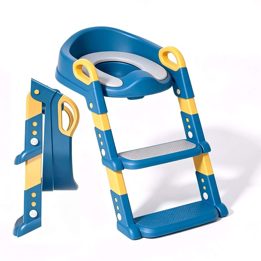Baby Toilet Training Seat Covers - Blue - View 1