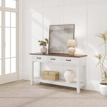 Sofa & Console Tables - Brown-white - View 4