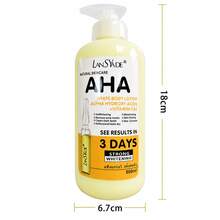 1件 500ml AHA 維生素C & E 身體乳液，保濕身體霜，補水亮白護膚，改善乾燥粗糙暗沉肌膚，緊緻身體護理，使肌膚光滑柔軟，適合所有膚質的日常滋養身體保濕乳 - 彩色 - 查看 6