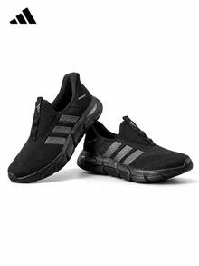 Adidas SPORTSWEAR M Unisex Lightweight Breathable Casual Sports Running Shoes - Black - View 4