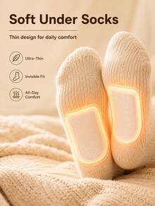 Self-Heating Foot Warmers, Long-Lasting Heat, Breathable And Comfortable, Suitable For Hiking, Camping And Other Activities In Autumn And Winter - Multicolor - View 1