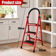 Ladders & Accessories - Upgrade 3 Step Red Step - View 8