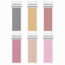 6pcs Self-Adhesive Round Rhinestone Gem Stickers, Colorful Acrylic Crystal Dot Decals, DIY Craft Decoration, Suitable For Scrapbooking, Phone Cases, Card Making - Multicolor - View 13